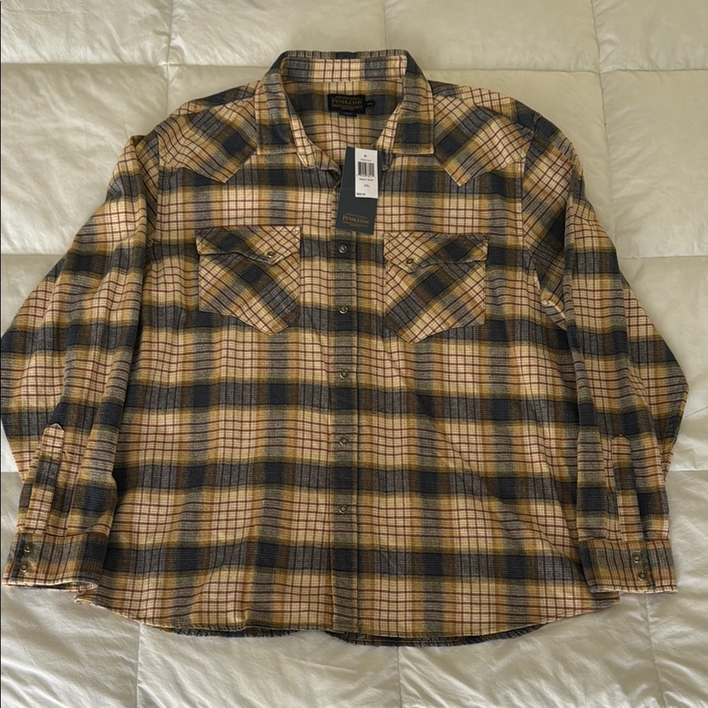 Pendleton Plaid Flannel Shirt